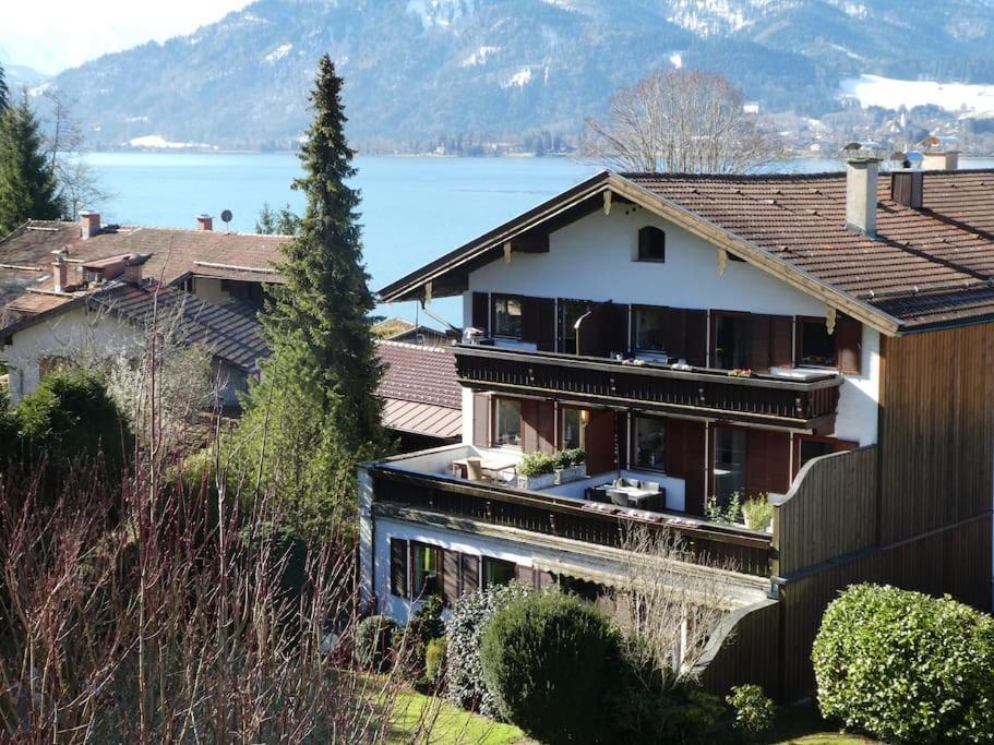 Wohnung Direkt Am Tegernsee Mit Xl-Terrasse Gmund am Tegernsee Exterior foto